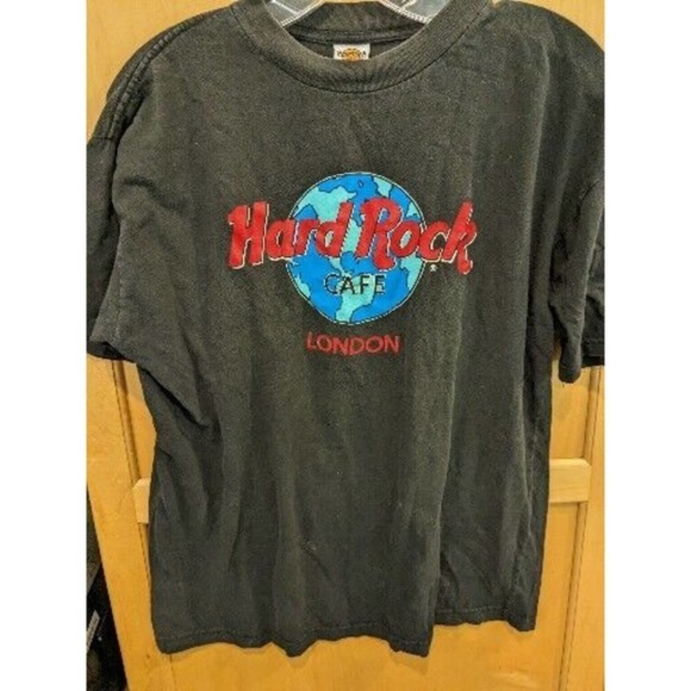 Hard‎ Rock London T shirt Mens Size Medium Short Sleeve